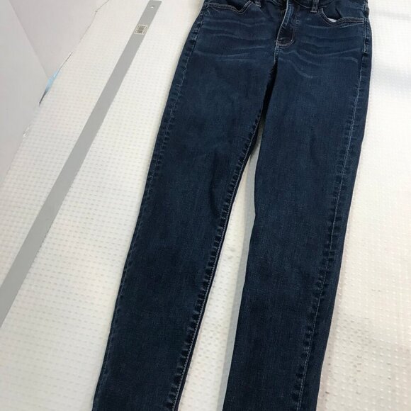 AMERICAN EAGLE WOMENS SUPER HI-RISE JEGGING JEANS SIZE 8 - Picture 2 of 7